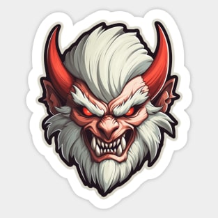 Krampus Krampusnacht Krampuslauf Sticker